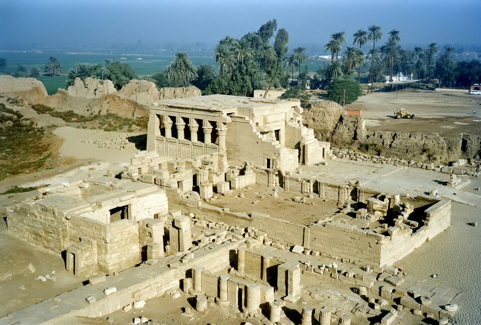 Hathor temple complex at Dendera near Qena, Egypt