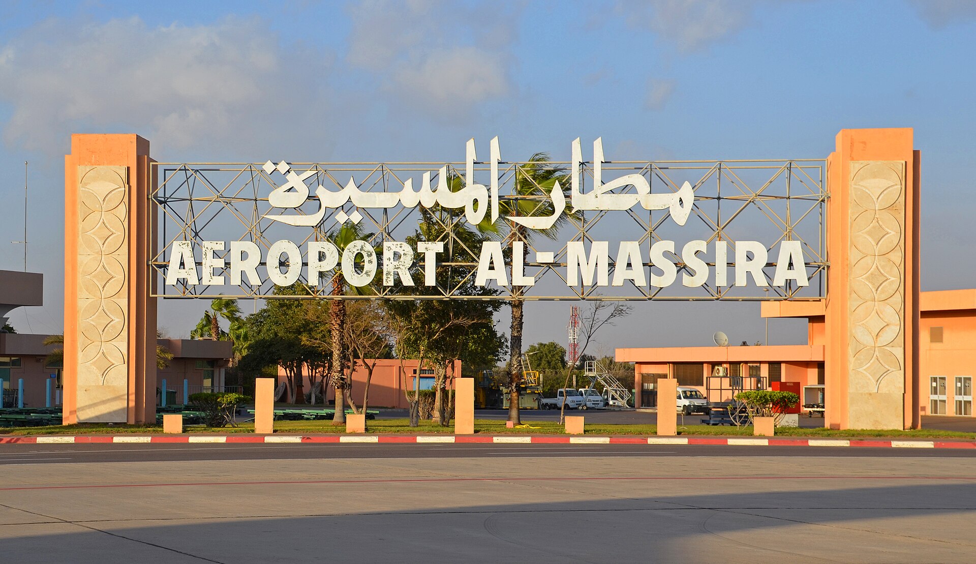Arrivals hall at Agadir Al Massira Airport where transfer drivers wait for passengers