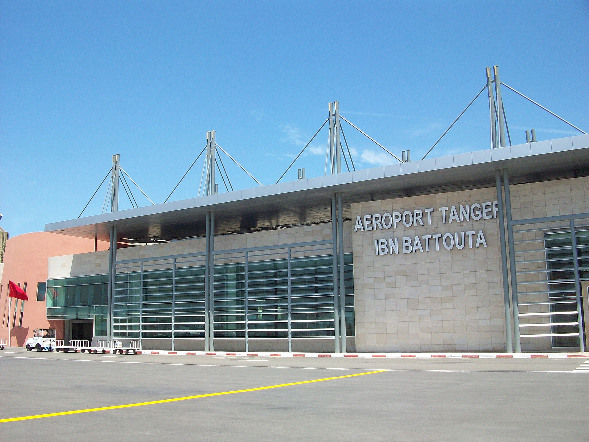 Terminal at Tangier Ibn Battouta Airport